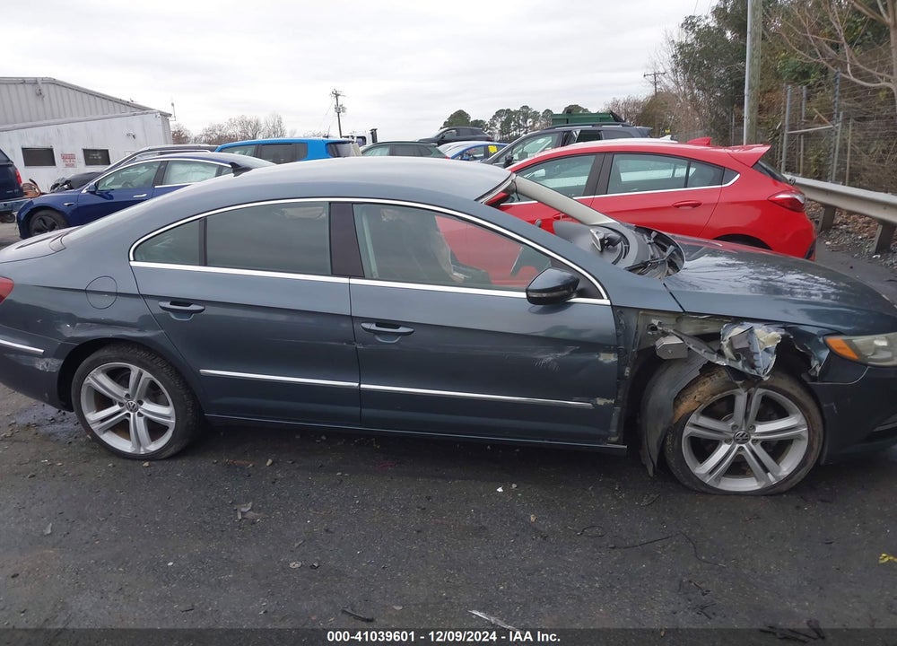 2013 VOLKSWAGEN CC 2.0T SPORT PLUS VIN: WVWBP7AN4DE501098