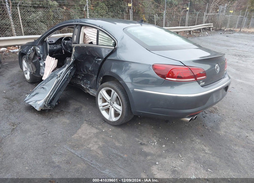 2013 VOLKSWAGEN CC 2.0T SPORT PLUS VIN: WVWBP7AN4DE501098