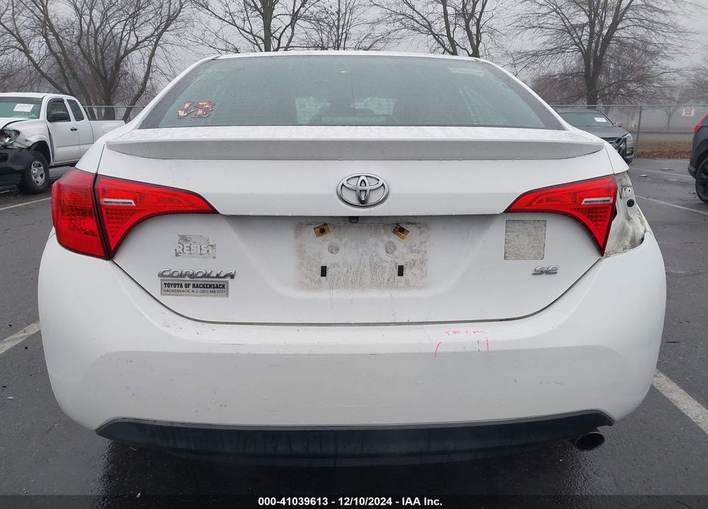 2017 TOYOTA COROLLA SE VIN: 2T1BURHEXHC838099