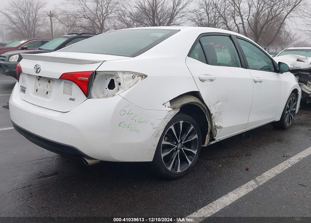 2017 TOYOTA COROLLA SE VIN: 2T1BURHEXHC838099
