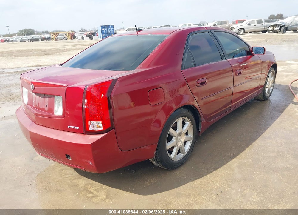 2005 CADILLAC CTS STANDARD VIN: 1G6DP567550148590