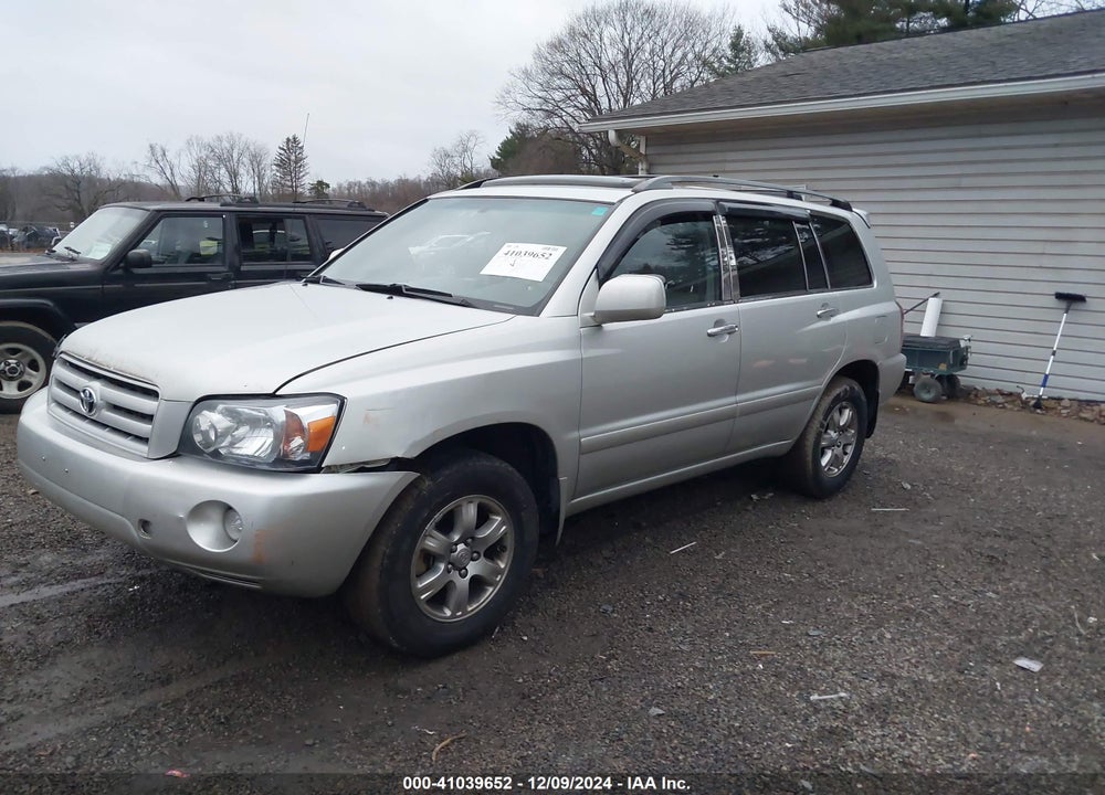 2004 TOYOTA HIGHLANDER V6 VIN: JTEEP21A540023702