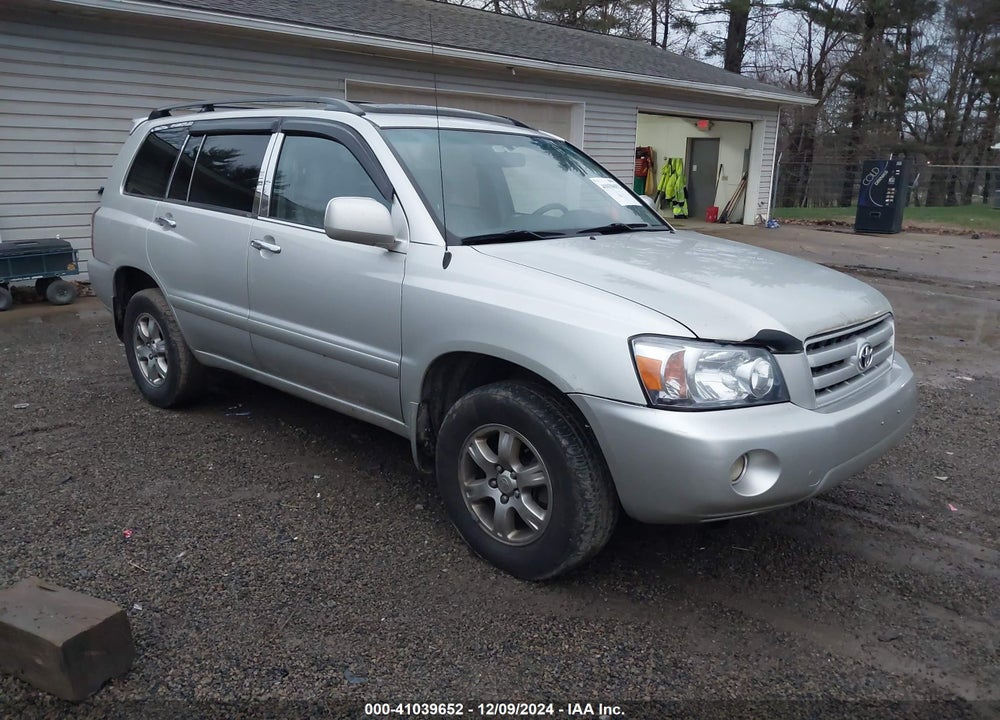 2004 TOYOTA HIGHLANDER V6 VIN: JTEEP21A540023702