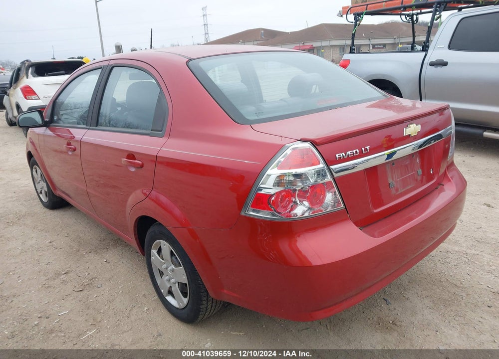 2010 CHEVROLET AVEO LT VIN: KL1TD5DE2AB047421