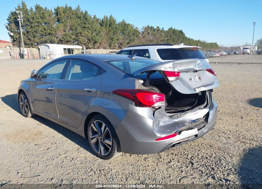 2015 HYUNDAI ELANTRA LIMITED VIN: KMHDH4AE4FU381599