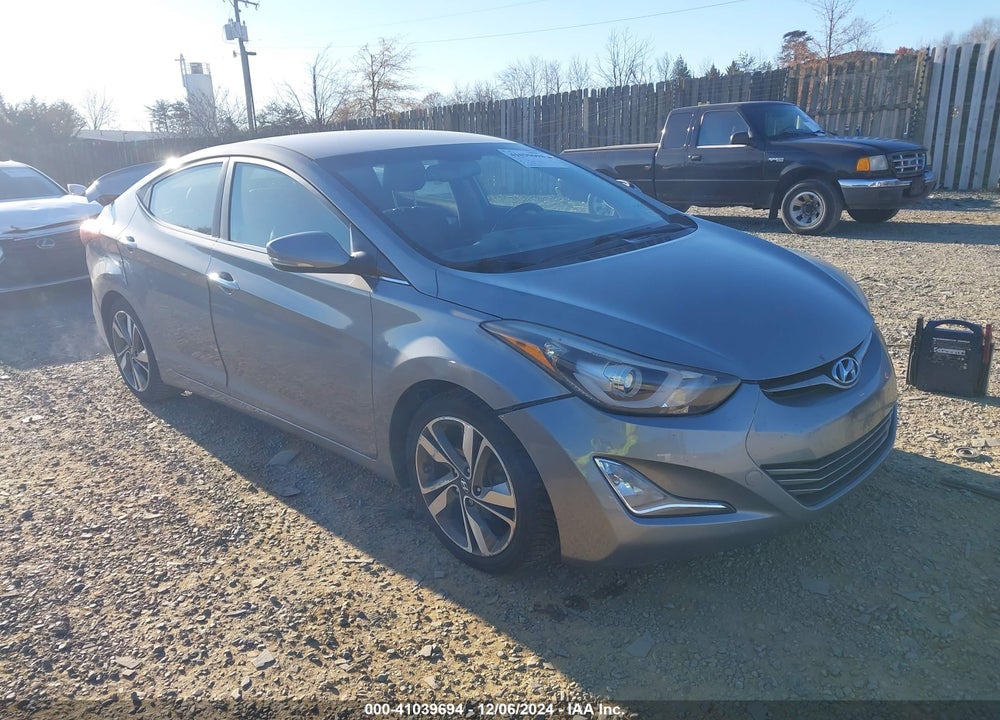 2015 HYUNDAI ELANTRA LIMITED VIN: KMHDH4AE4FU381599