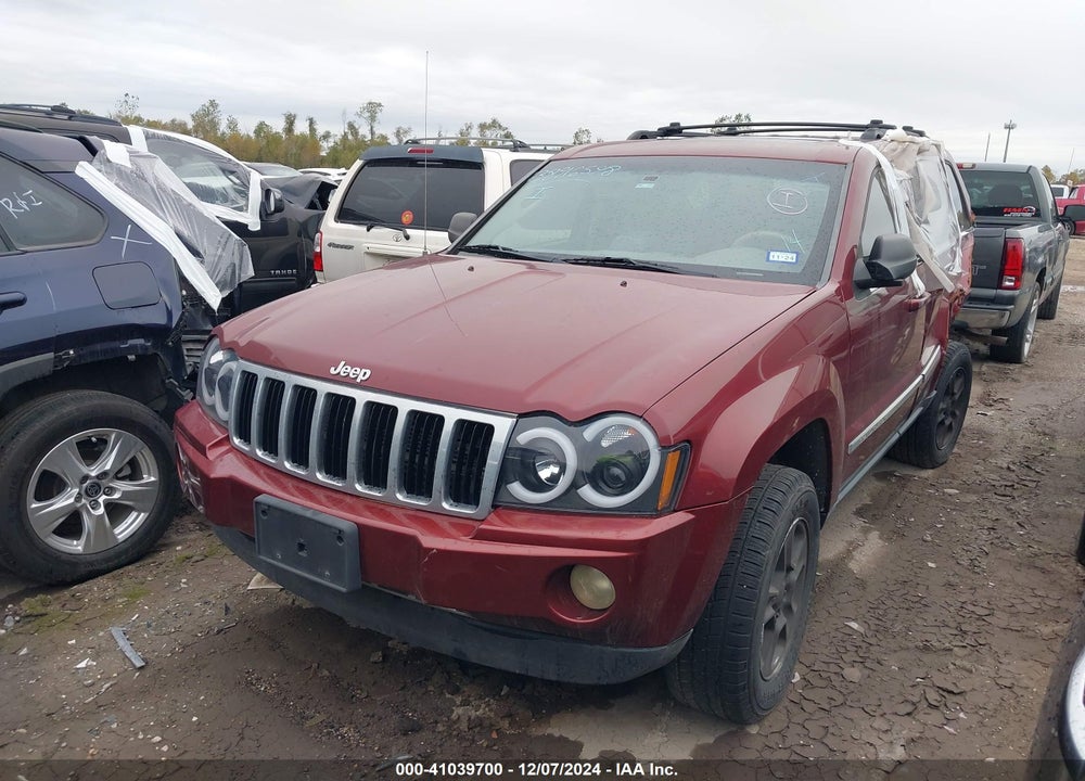 2007 JEEP GRAND CHEROKEE LIMITED VIN: 1J8HS58M07C645833