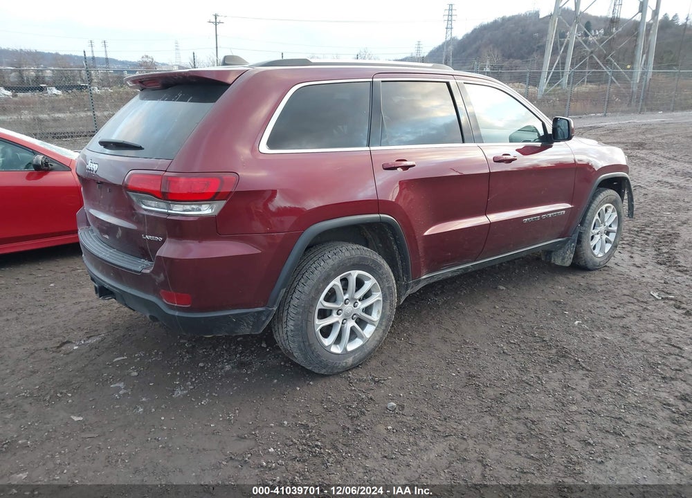 2021 JEEP GRAND CHEROKEE LAREDO E 4X4 VIN: 1C4RJFAG9MC692251
