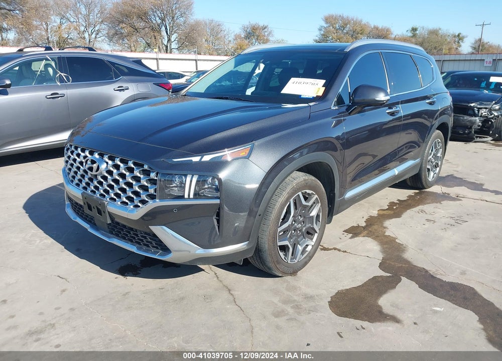 2022 HYUNDAI SANTA FE LIMITED VIN: 5NMS44AL6NH400763