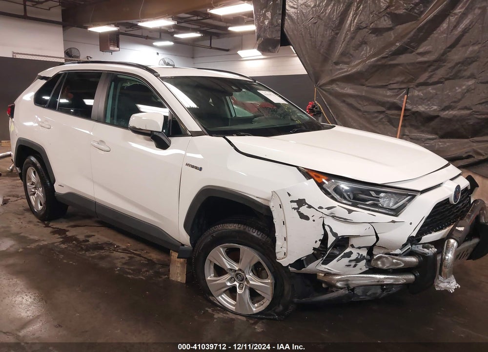 2019 TOYOTA RAV4 HYBRID XLE VIN: 2T3RWRFV1KW015344