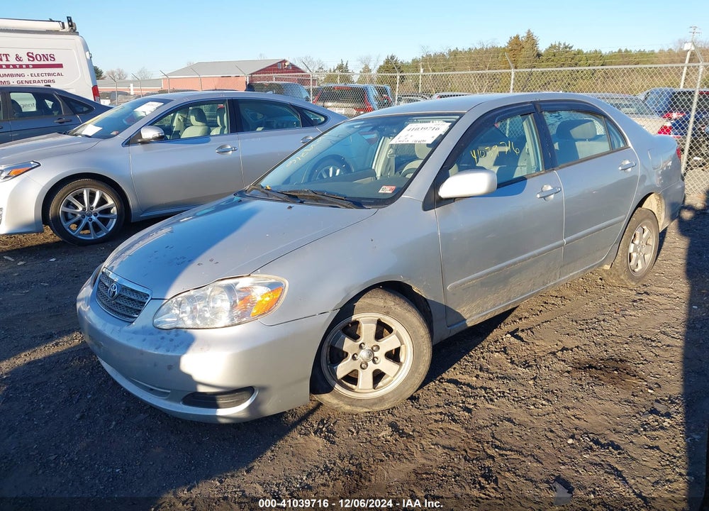 2005 TOYOTA COROLLA LE VIN: 2T1BR32E65C389085
