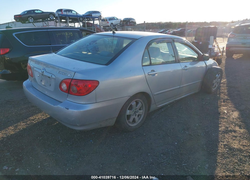 2005 TOYOTA COROLLA LE VIN: 2T1BR32E65C389085