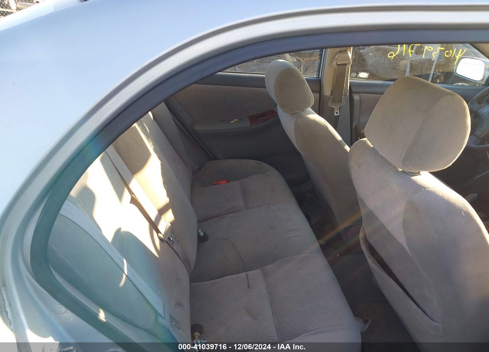 2005 TOYOTA COROLLA LE VIN: 2T1BR32E65C389085
