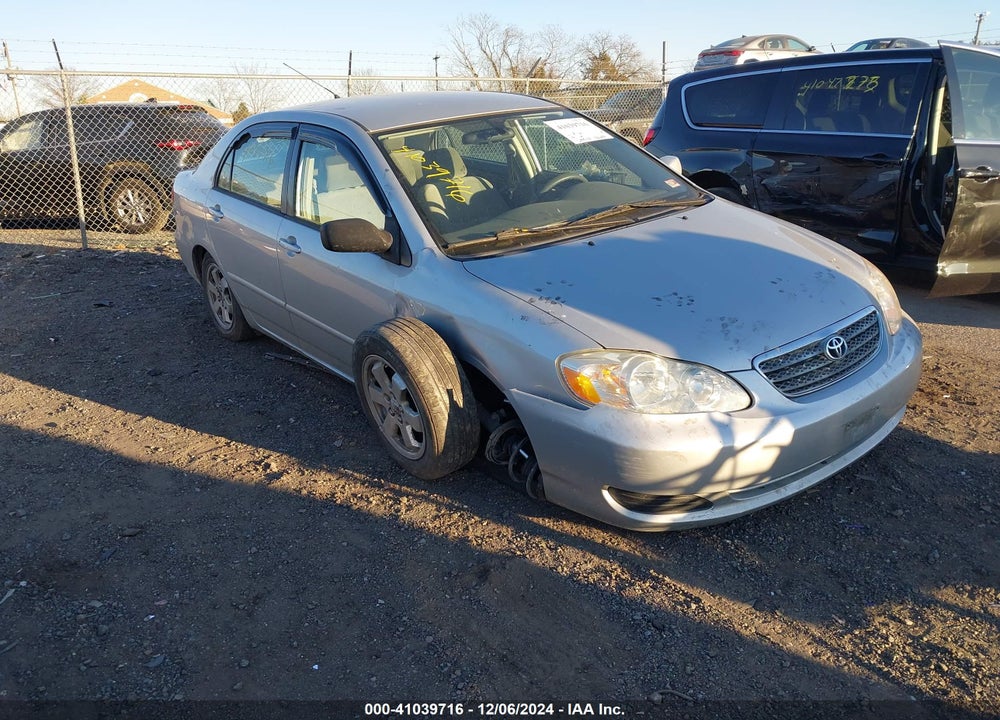 2005 TOYOTA COROLLA LE VIN: 2T1BR32E65C389085
