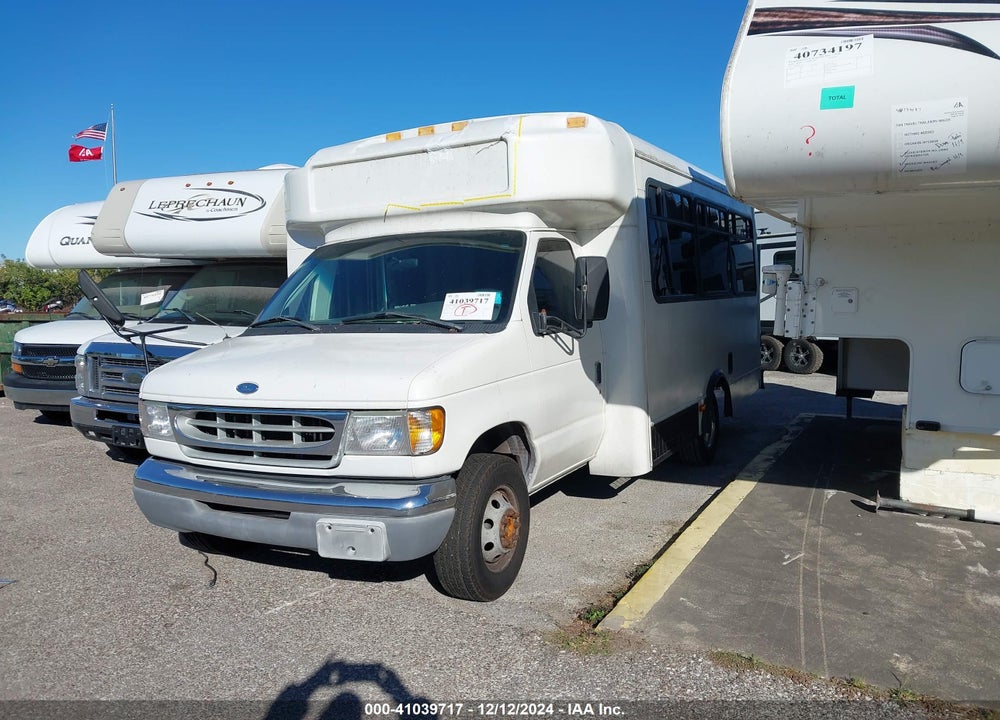 2003 FORD BUS E-350 CUTAWAY VIN: 1FDWE35S62HA33575