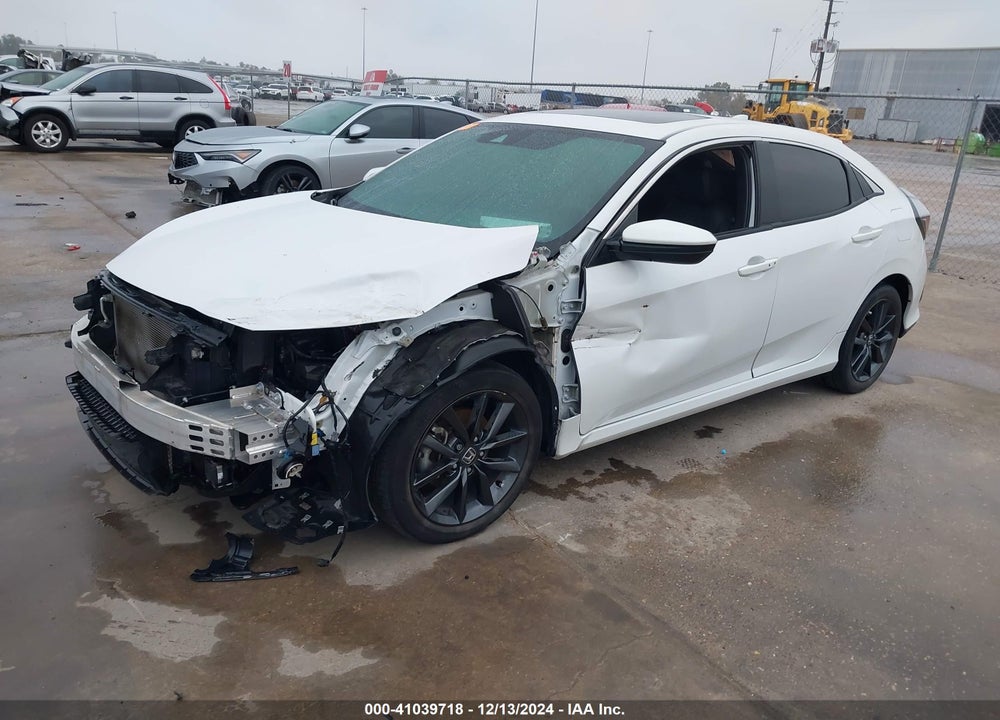 2020 HONDA CIVIC EX-L VIN: SHHFK7H82LU409614