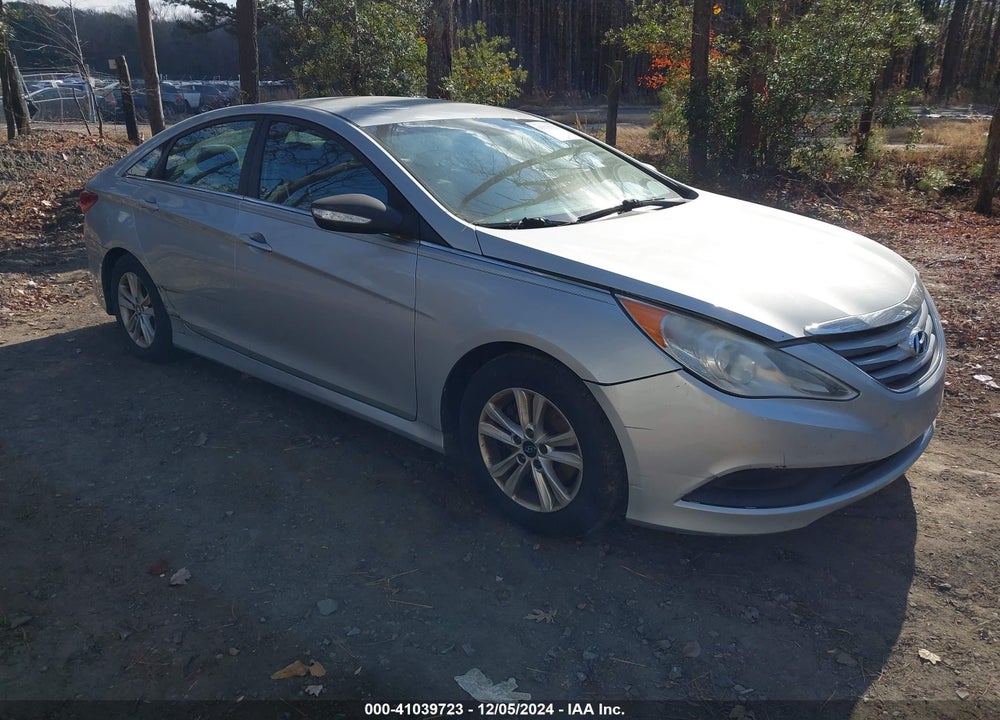 2014 HYUNDAI SONATA GLS VIN: 5NPEB4AC1EH847541