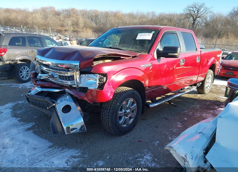 2014 FORD F-150 VIN: 1FTFW1EF7EKF75266