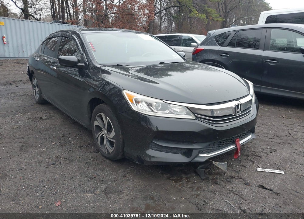 2016 HONDA ACCORD LX VIN: 1HGCR2F30GA000750
