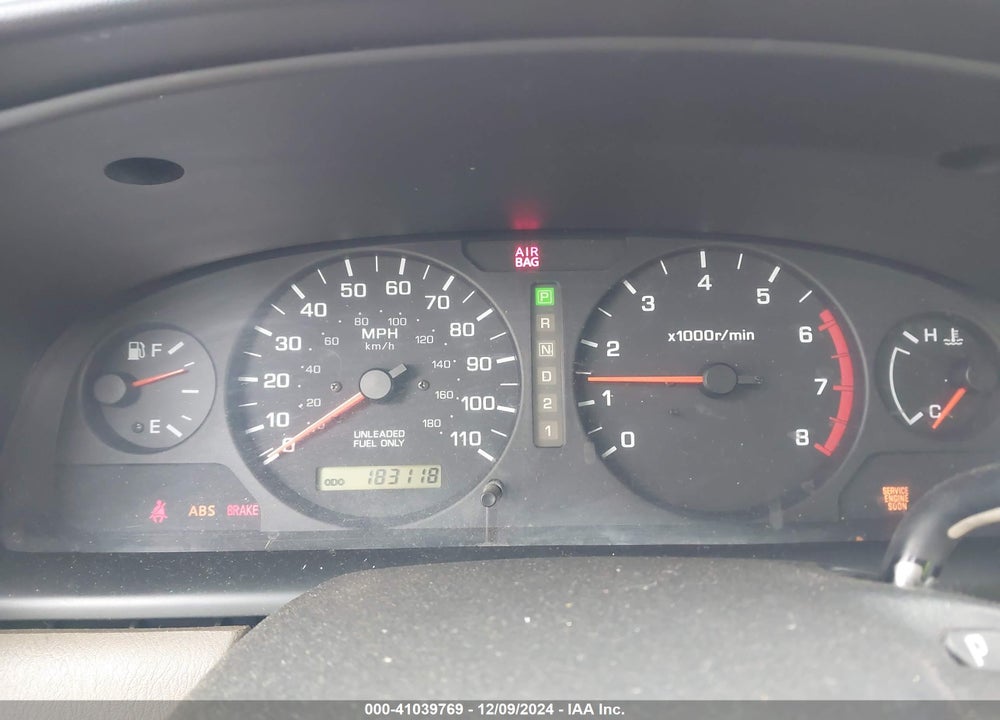 2000 NISSAN FRONTIER XE VIN: 1N6DD26S8YC366242
