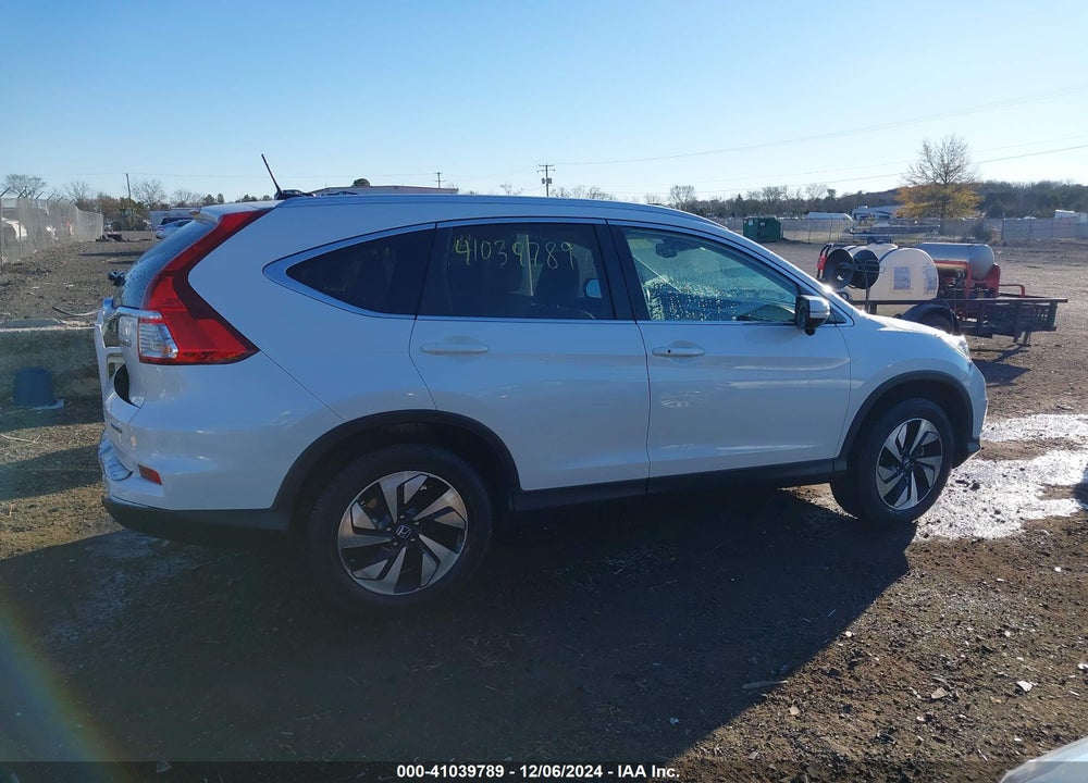 2016 HONDA CR-V TOURING VIN: 5J6RM4H90GL061776