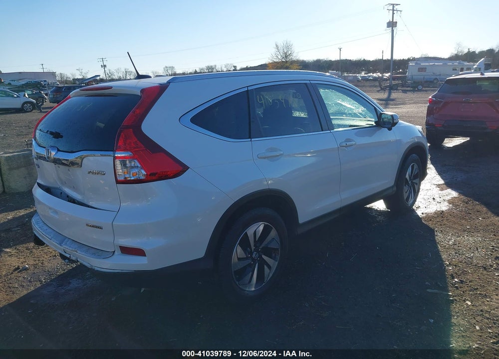 2016 HONDA CR-V TOURING VIN: 5J6RM4H90GL061776