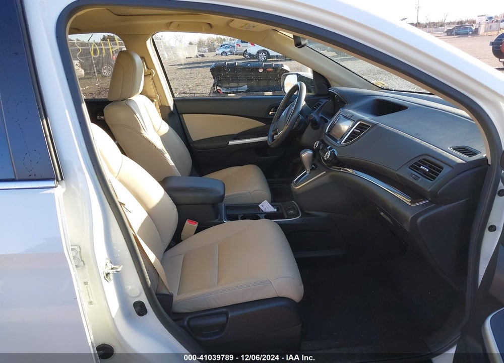 2016 HONDA CR-V TOURING VIN: 5J6RM4H90GL061776