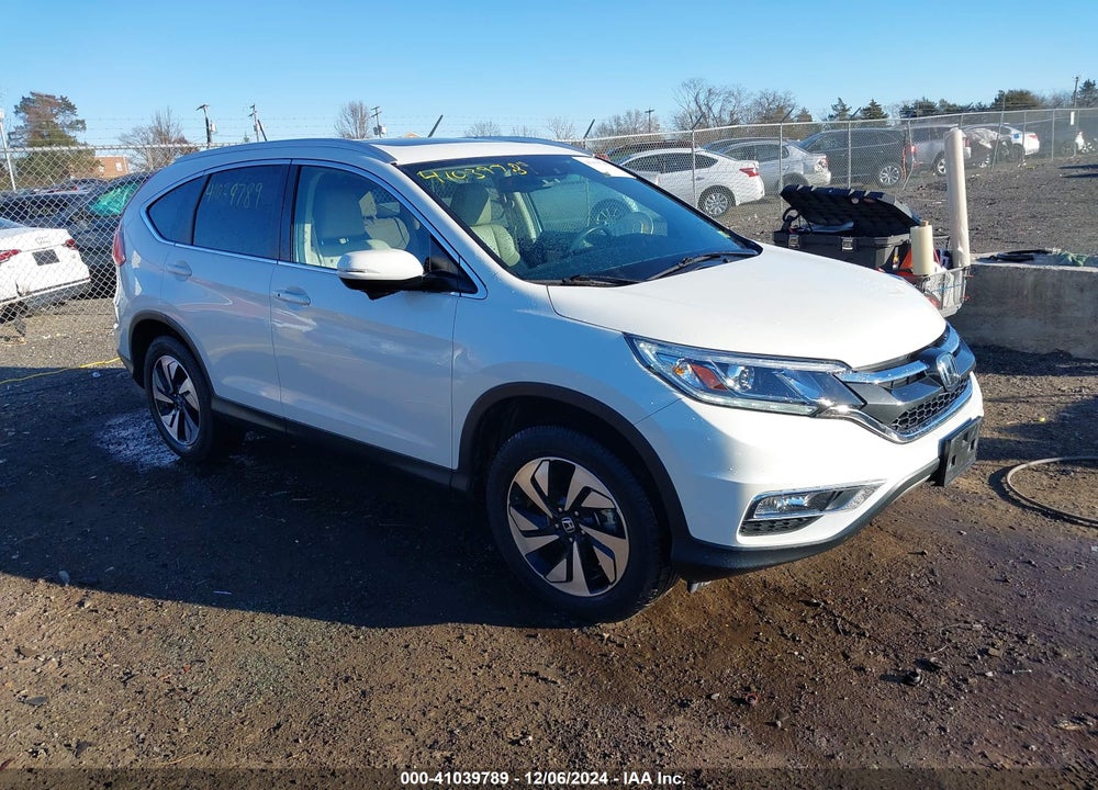 2016 HONDA CR-V TOURING VIN: 5J6RM4H90GL061776