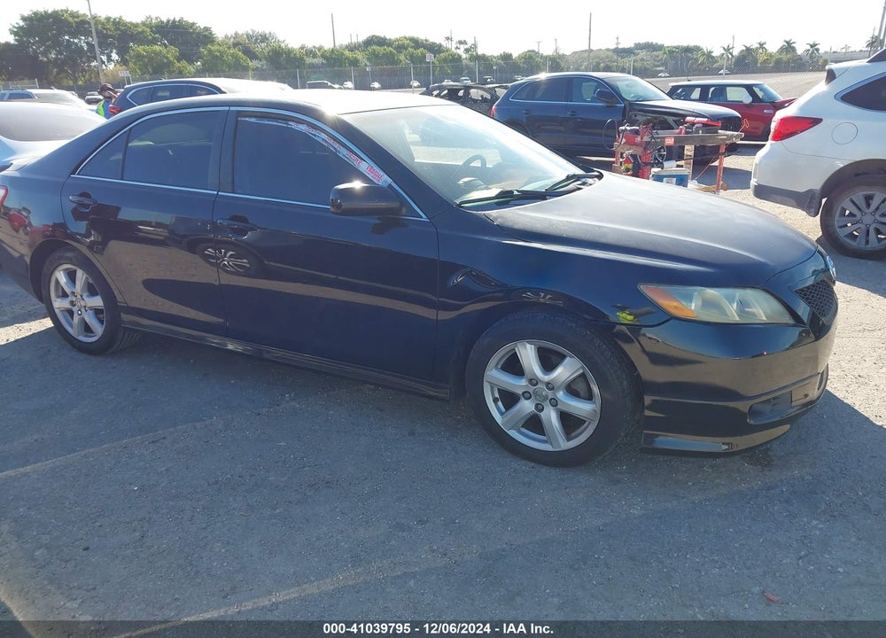 2008 TOYOTA CAMRY SE VIN: 4T1BE46K28U255954