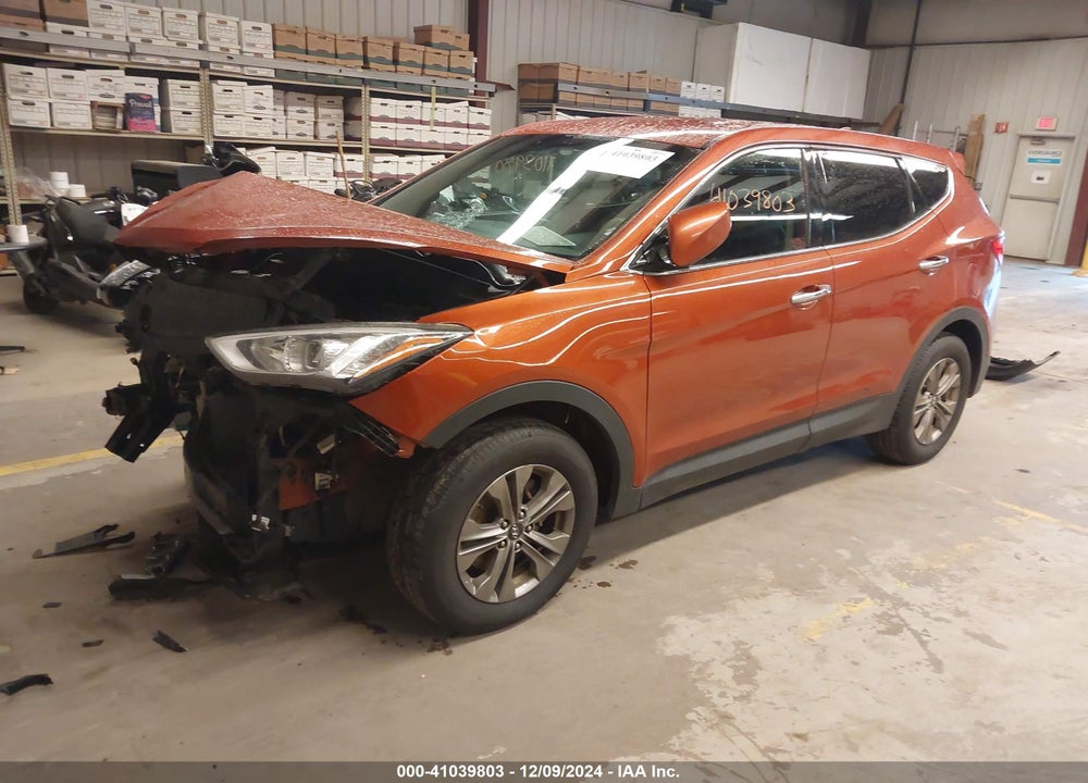 2016 HYUNDAI SANTA FE SPORT 2.4L VIN: 5XYZTDLB9GG368619