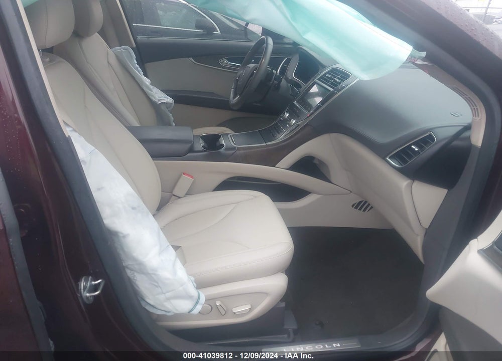 2019 LINCOLN NAUTILUS SELECT VIN: 2LMPJ6K90KBL11956