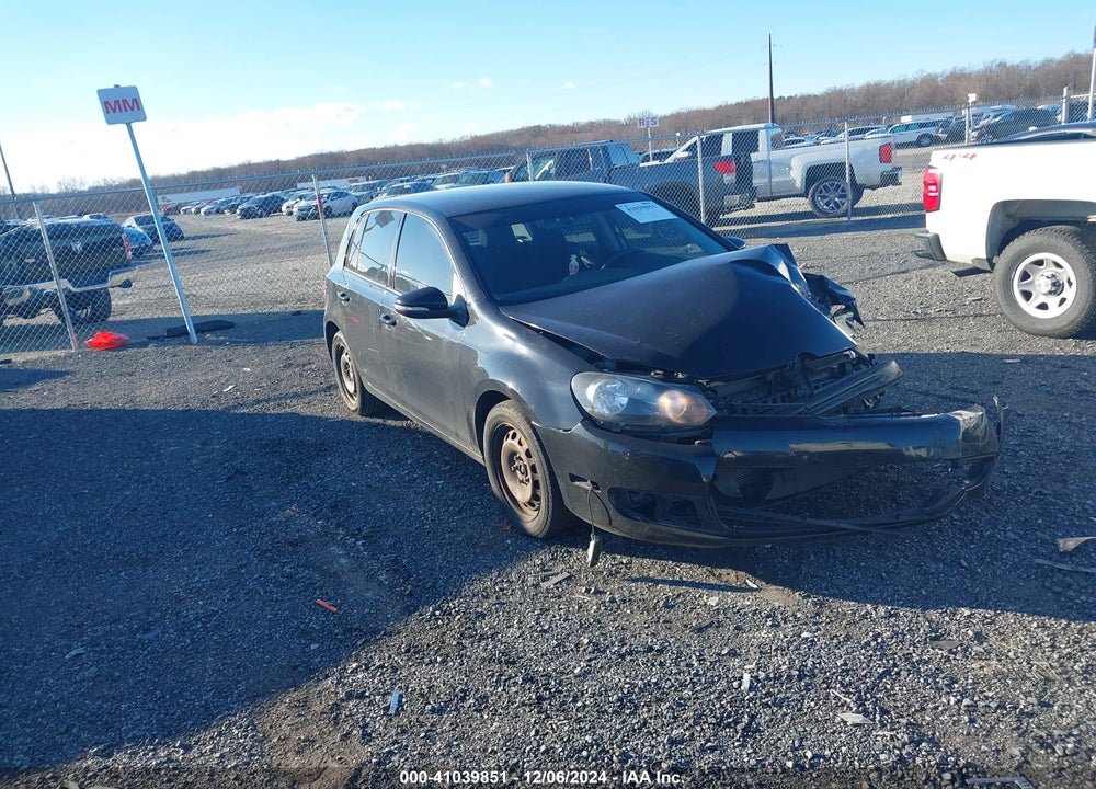2014 VOLKSWAGEN GOLF 2.5L VIN: WVWDB7AJ0EW011855
