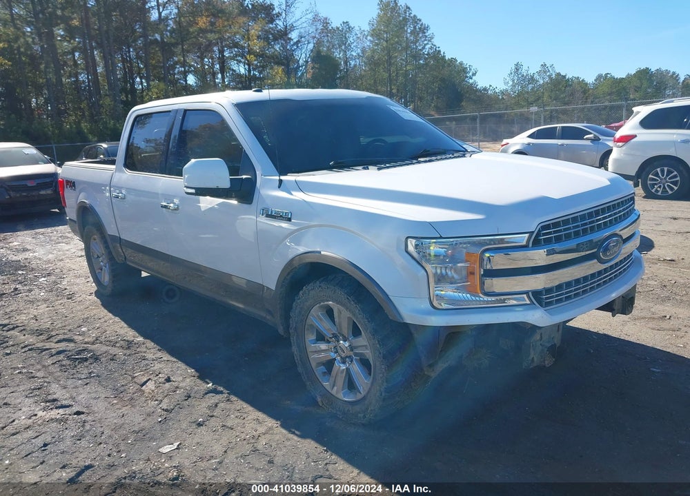 2018 FORD F-150 LARIAT VIN: 1FTEW1E54JKD78049