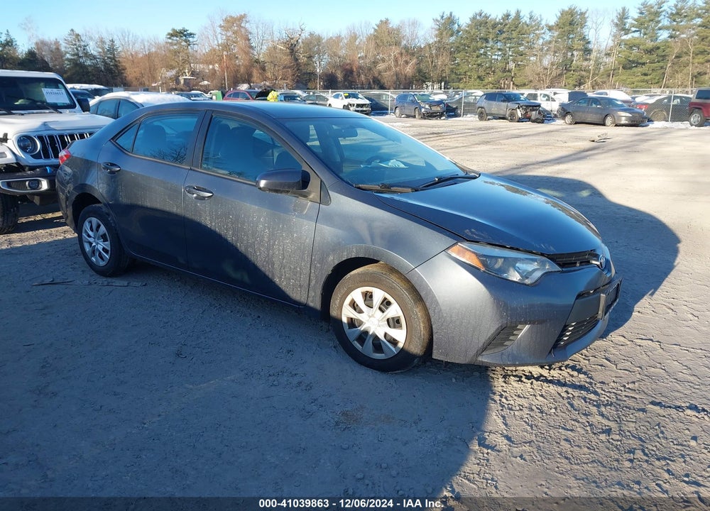 2014 TOYOTA COROLLA L VIN: 2T1BURHE1EC183763