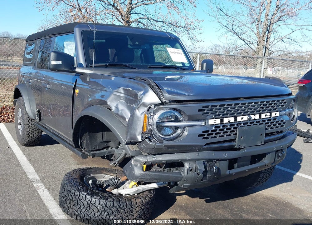 2024 FORD BRONCO BADLANDS VIN: 1FMEE9BP7RLA45627