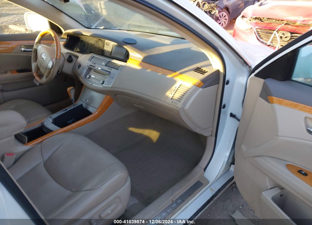 2007 TOYOTA AVALON LIMITED VIN: 4T1BK36B57U196299