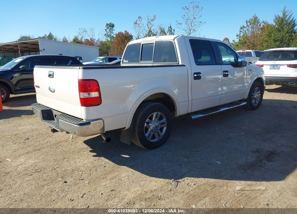 2008 FORD F-150 60TH ANNIVERSARY/FX2/KING RANCH/LARIAT/XLT VIN: 1FTPW12VX8FC07354