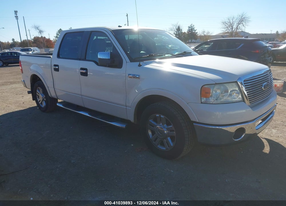 2008 FORD F-150 60TH ANNIVERSARY/FX2/KING RANCH/LARIAT/XLT VIN: 1FTPW12VX8FC07354