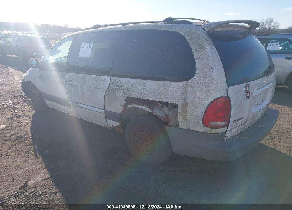 2000 CHRYSLER GRAND VOYAGER SE VIN: 1C4GJ44G1YB746578