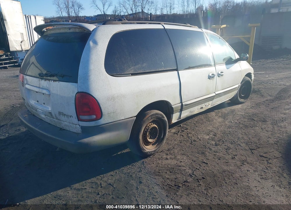 2000 CHRYSLER GRAND VOYAGER SE VIN: 1C4GJ44G1YB746578