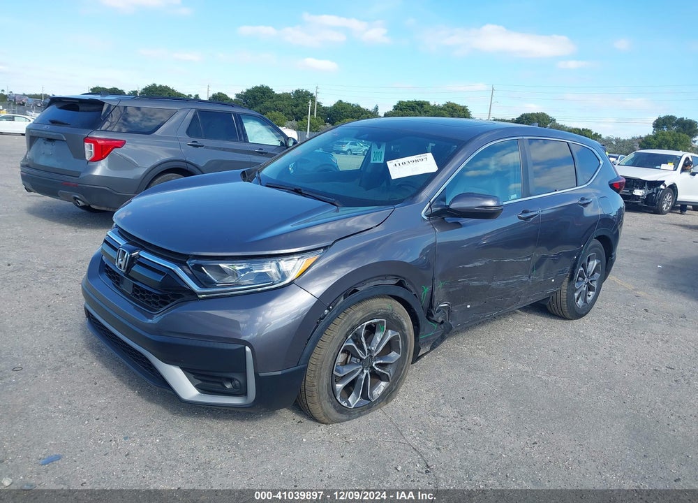 2022 HONDA CR-V 2WD EX-L VIN: 5J6RW1H84NA005980