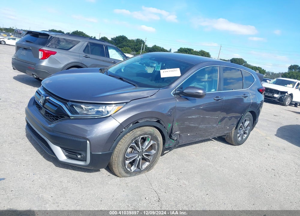 2022 HONDA CR-V 2WD EX-L VIN: 5J6RW1H84NA005980