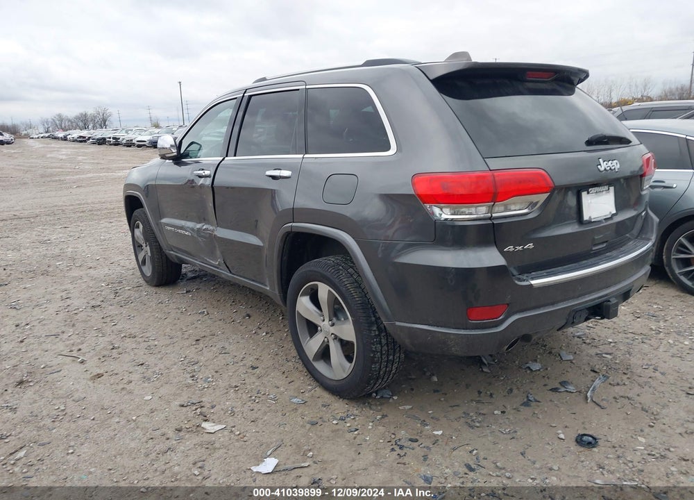 2014 JEEP GRAND CHEROKEE OVERLAND VIN: 1C4RJFCG8EC272947