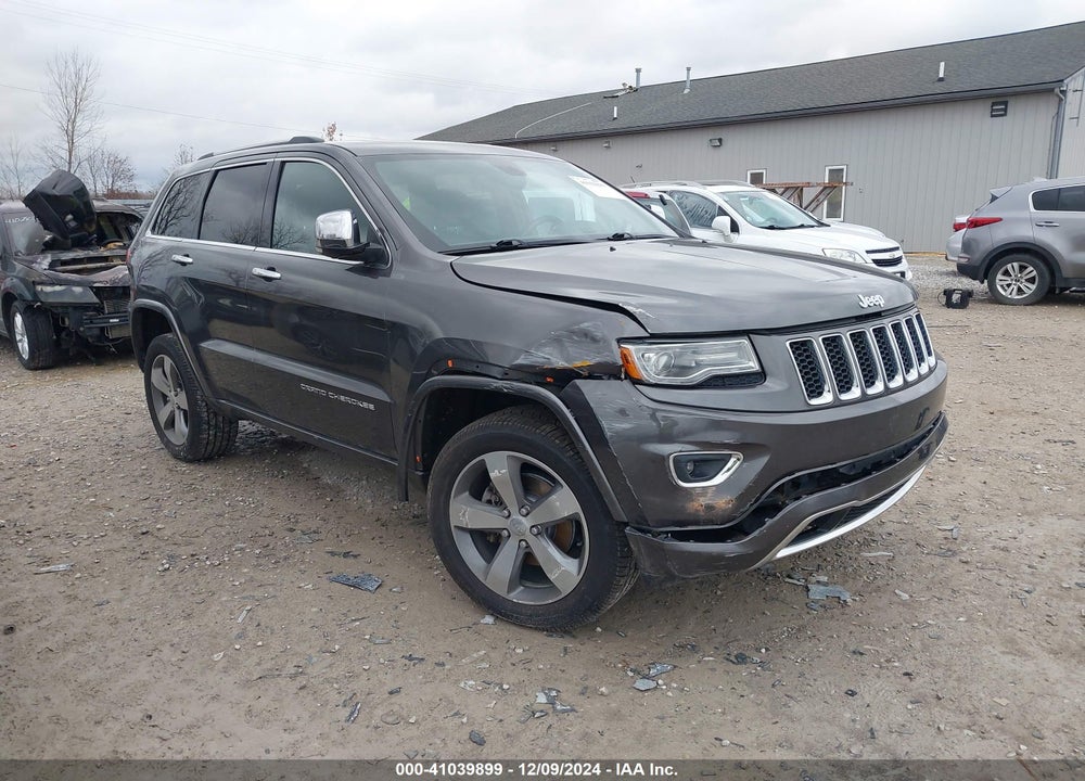 2014 JEEP GRAND CHEROKEE OVERLAND VIN: 1C4RJFCG8EC272947