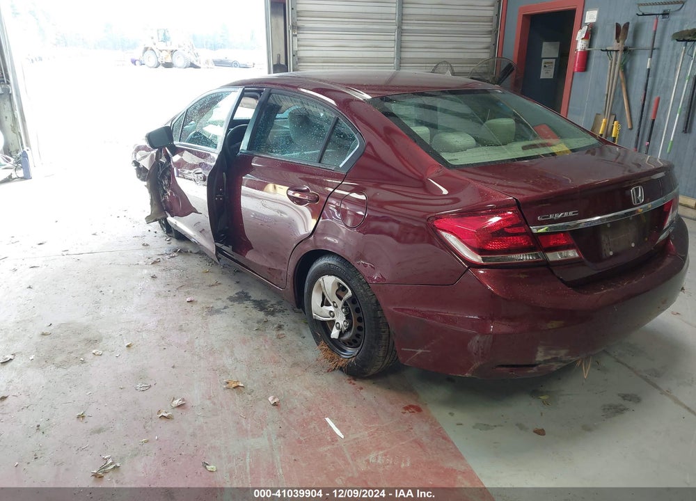 2015 HONDA CIVIC LX VIN: 19XFB2F56FE286701