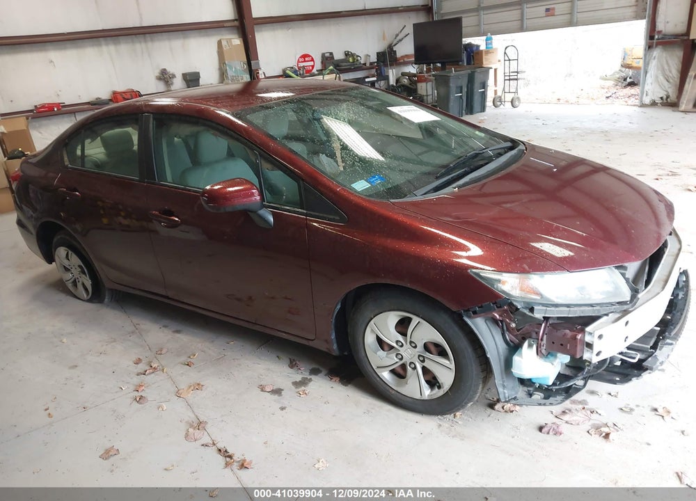 2015 HONDA CIVIC LX VIN: 19XFB2F56FE286701