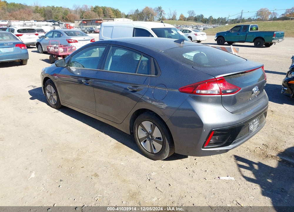 2019 HYUNDAI IONIQ HYBRID BLUE VIN: KMHC65LC6KU118592