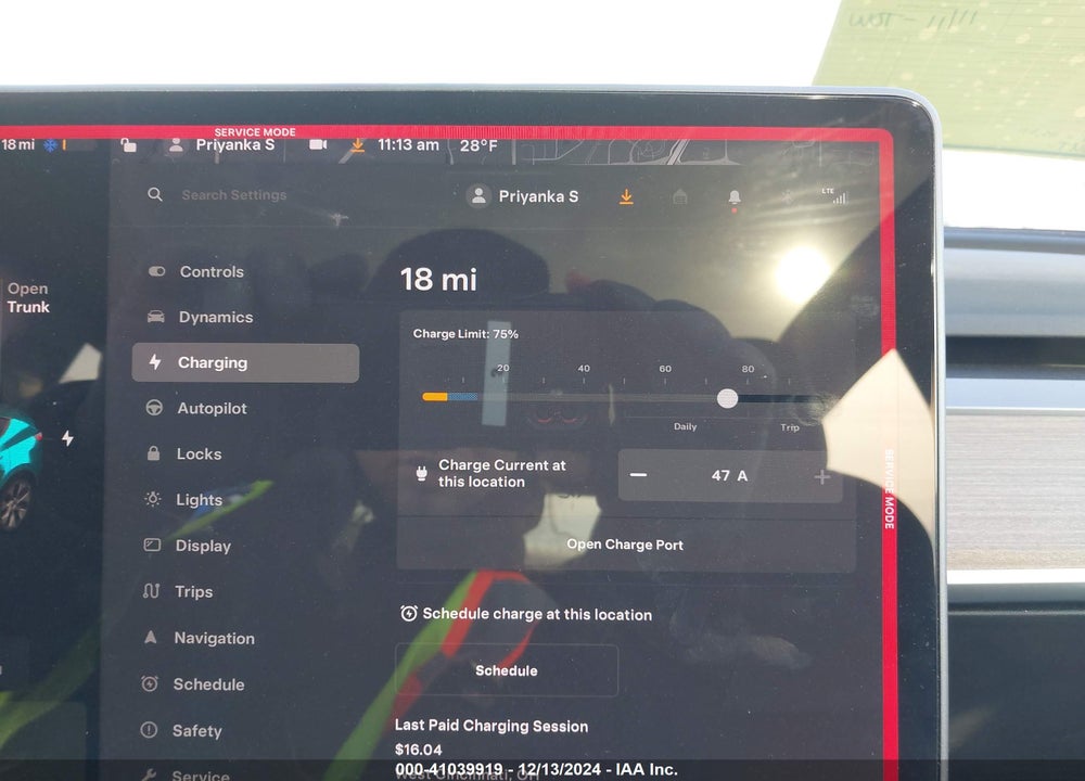 2021 TESLA MODEL Y LONG RANGE DUAL MOTOR ALL-WHEEL DRIVE VIN: 5YJYGDEE1MF074948