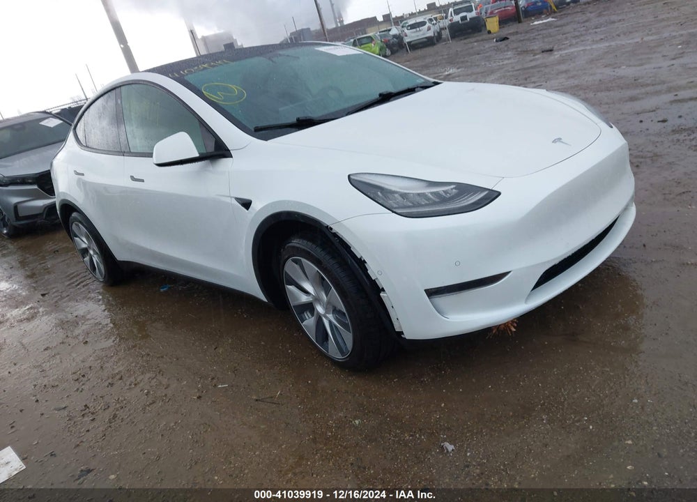 2021 TESLA MODEL Y LONG RANGE DUAL MOTOR ALL-WHEEL DRIVE VIN: 5YJYGDEE1MF074948