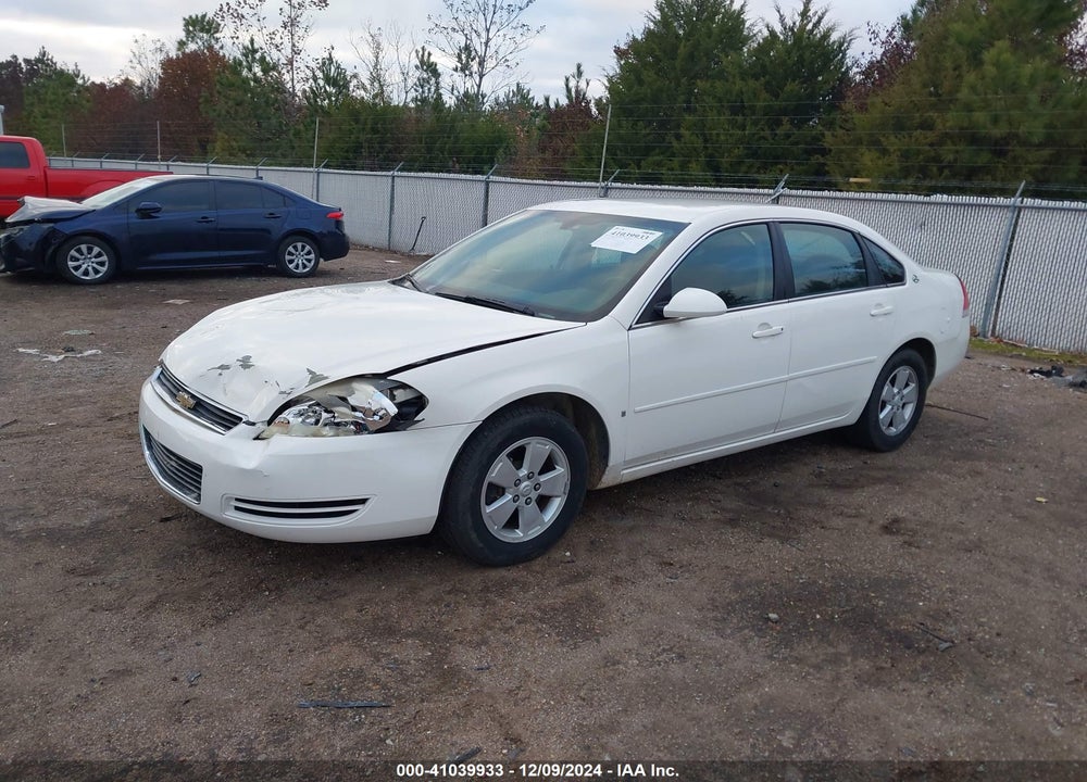 2006 CHEVROLET IMPALA LT VIN: 2G1WT55K569377729